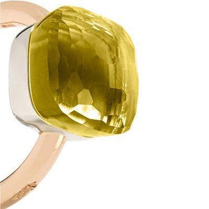 Pomellato Nudo Maxi Ring Lemon Quartz - Luce Jewelry