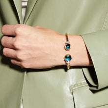 Load image into Gallery viewer, Pomellato Nudo Open Bangle London Blue Topaz Diamonds - Luce Jewelry
