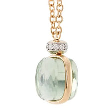 Load image into Gallery viewer, Pomellato Nudo Pendant Prasiolite Diamond 70cm - Luce Jewelry
