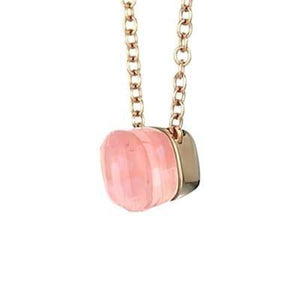 Pomellato Nudo Pendant Rose Quartz - Luce Jewelry