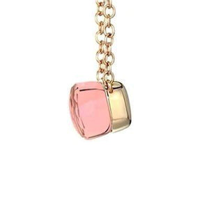 Pomellato Nudo Pendant Rose Quartz - Luce Jewelry