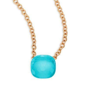 Pomellato Nudo Pendant Sky Blue Topaz - Luce Jewelry