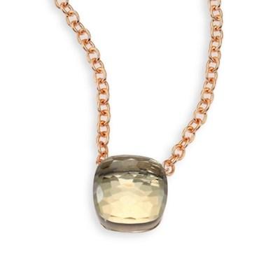 Pomellato Nudo Petit Pendant Prasiolite - Luce Jewelry