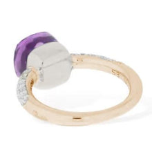 Load image into Gallery viewer, Pomellato Nudo Petit Ring Amethyst Diamond - Luce Jewelry
