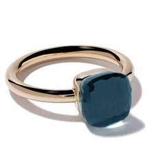 Load image into Gallery viewer, Pomellato Nudo Petit Ring London Blue Topaz - Luce Jewelry
