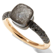 Load image into Gallery viewer, Pomellato Nudo Petit Ring Obsidian Black Diamond - Luce Jewelry
