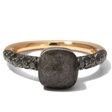 Load image into Gallery viewer, Pomellato Nudo Petit Ring Obsidian Black Diamond - Luce Jewelry
