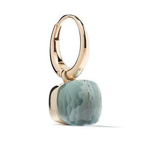 Pomellato Nudo Petit Sway Earrings Blue Topaz - Luce Jewelry