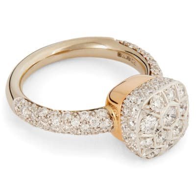 Pomellato Nudo Solitaire Classic Ring Diamond - Luce Jewelry