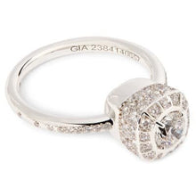 Load image into Gallery viewer, Pomellato Nudo Solitaire Petit Ring White Gold Diamond - Luce Jewelry
