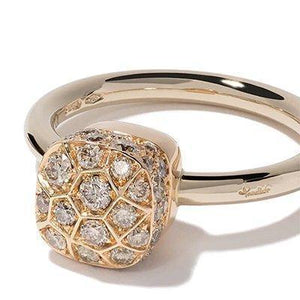 Pomellato Nudo Solitaire Ring Brown Diamond - Luce Jewelry