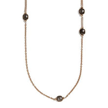 Load image into Gallery viewer, Pomellato Nudo Station Necklace Obsidian - Luce Jewelry
