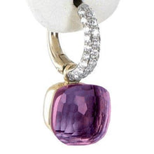 Load image into Gallery viewer, Pomellato Nudo Sway Earrings Amethyst Diamond - Luce Jewelry
