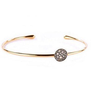 Pomellato Sabbia Bangle Bracelet Brown Diamond - Luce Jewelry