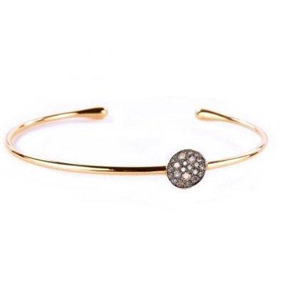 Pomellato Sabbia Bangle Bracelet Brown Diamond - Luce Jewelry