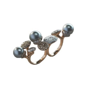 Pomellato Sabbia Between-The-Finger Rings - Luce Jewelry