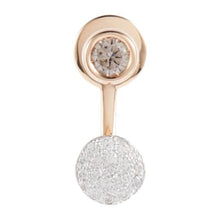 Load image into Gallery viewer, Pomellato Sabbia Earring White And Brown Diamonds - Luce Jewelry
