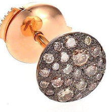 Load image into Gallery viewer, Pomellato Sabbia Stud Earrings Brown Diamond - Luce Jewelry
